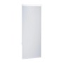Relaxdays Duschrollo PVC Weiß Wasserabweisend 60 cm x 240 cm 0,5 kg
