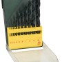 Bosch HSS-R Metallbohrer-Set, 10-teilig im grünen und gelben Kasten.