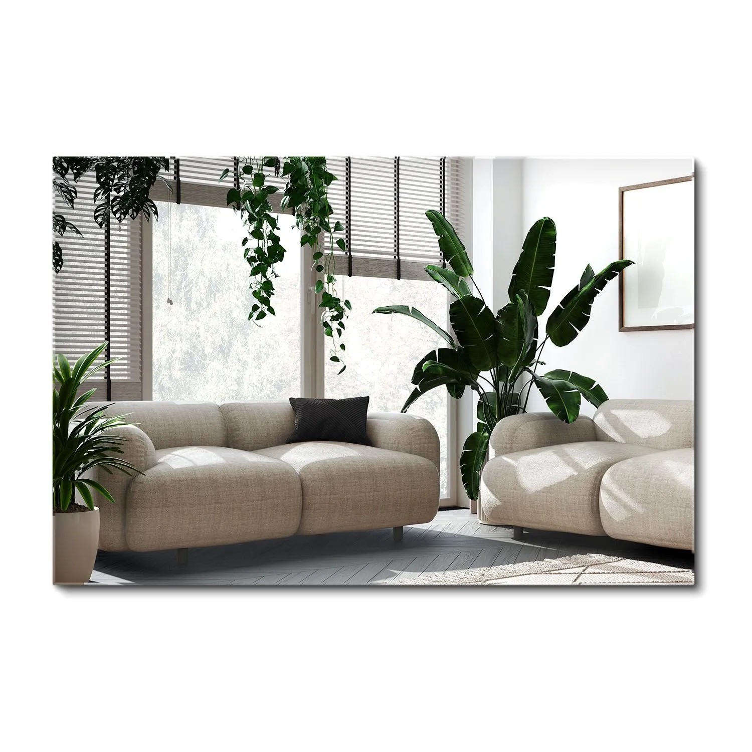 Wallfluent Rechteckiger Spiegel 60x40 Cm Badezimmerspiegel Rechteckig Spiegel Rechteckig Hochkant Flurspiegel Rechteckig