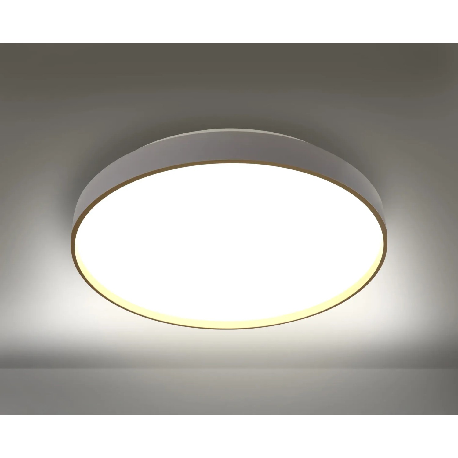 JANDEI LED-Downlight Panel Rund – 30 Cm, 24W, 4200K Neutralweiß | 1920 Lumen, IP20 | Für Decke & Wand, Innenbereich