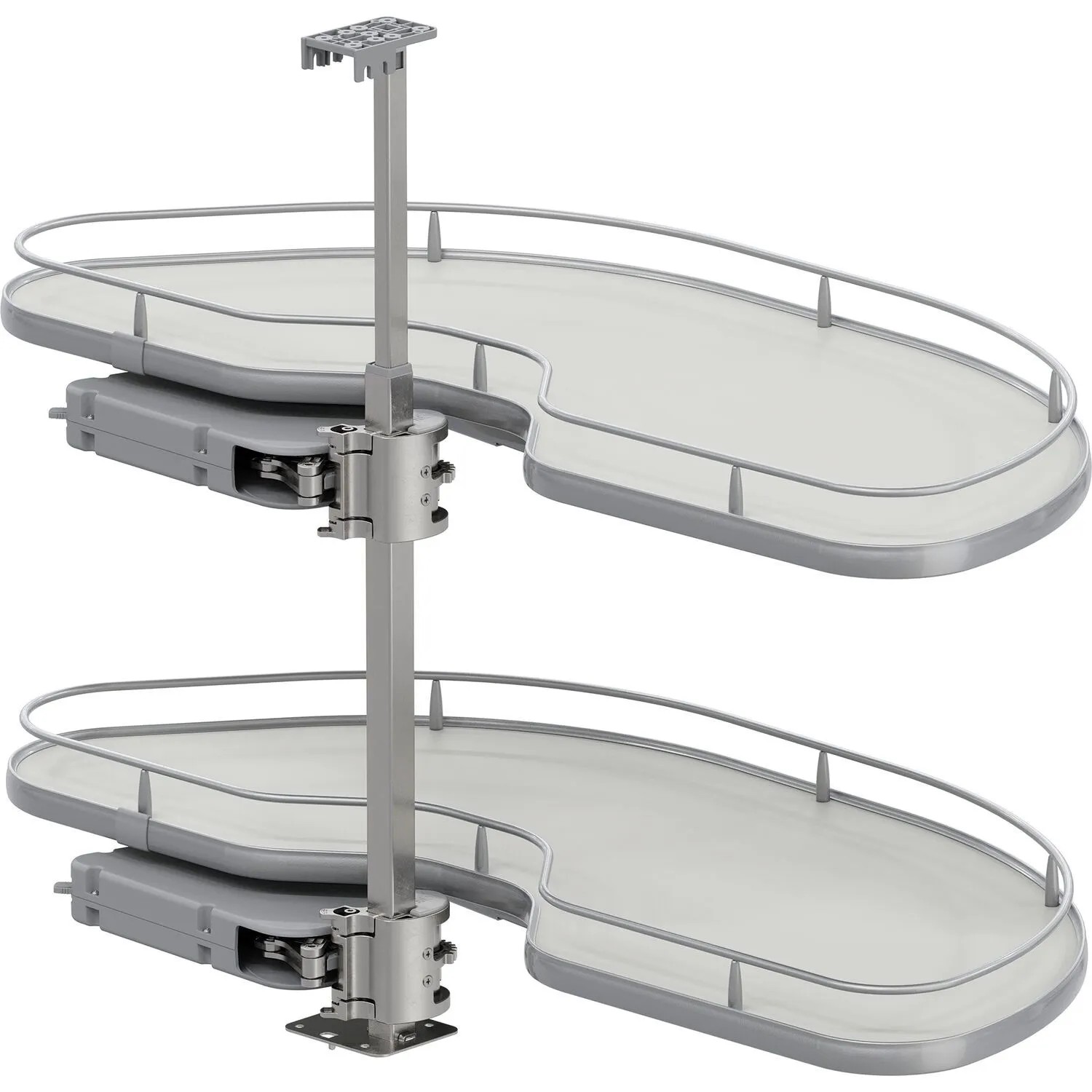 Vauth-Sagel Eckschrankauszug Cornerstone Maxx Planero Korpusbreite 1.000 mm Rechts Silber Hellgrau