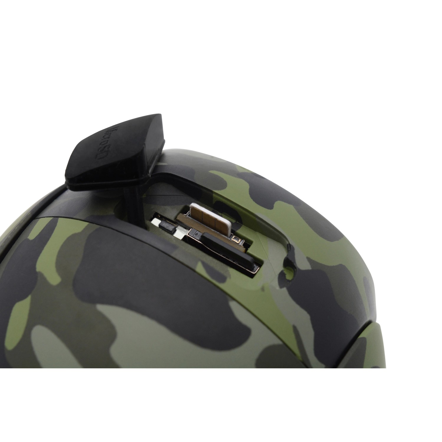 Technaxx Überwachungskamera Dome 4G PT TX-290 mit Solarmodul, Tarnmuster, Detailansicht