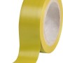 Gelbes Isolierband aus PVC, 4,5 m x 15 mm, für Elektroinstallationen und Reparaturen.