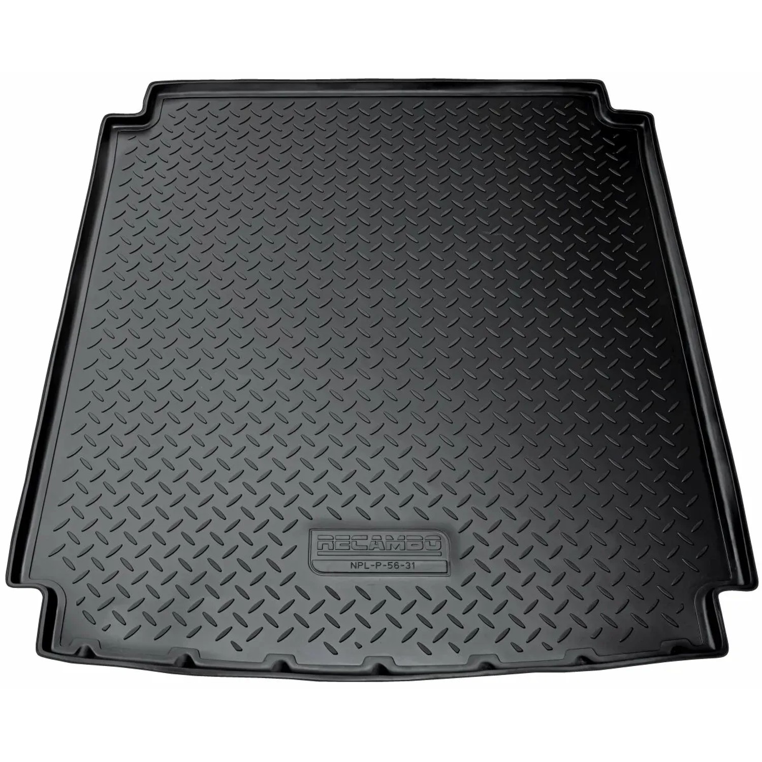 Image of Gummi Kofferraumwanne für Mercedes GL-Klasse, X164, 5 Sitze 2006-2012 + Rand