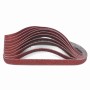 Klingspor Schleifbänder, 9x533 mm, Korn 180, 10 Stück, für Bandschleifer Zubehör.