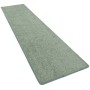Mintgrüner Langflor Teppichläufer 80x400cm, geeignet für Fußbodenheizung.
