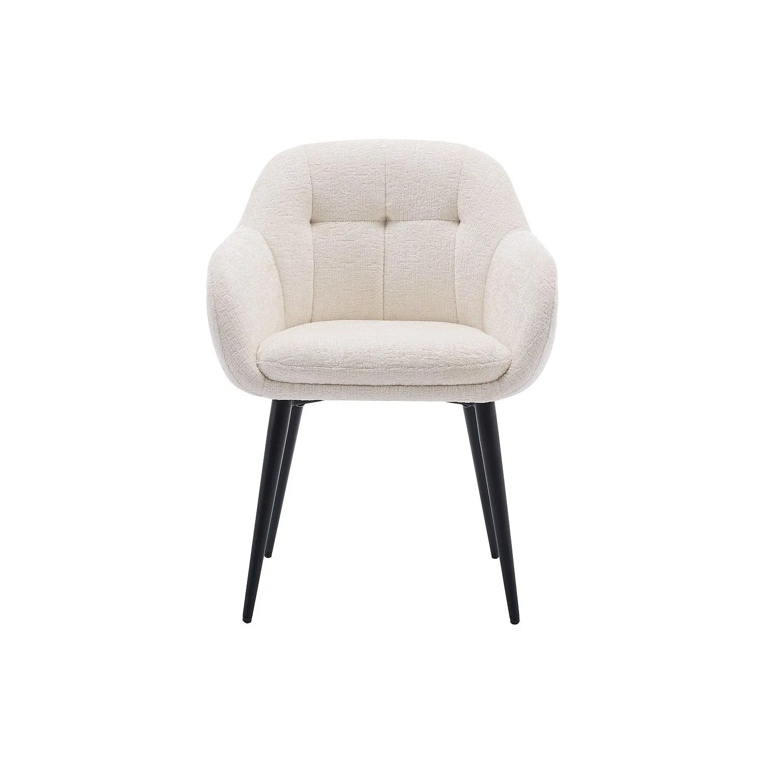 Vente-unique Stuhl Lassandra Cremefarben 59 cm