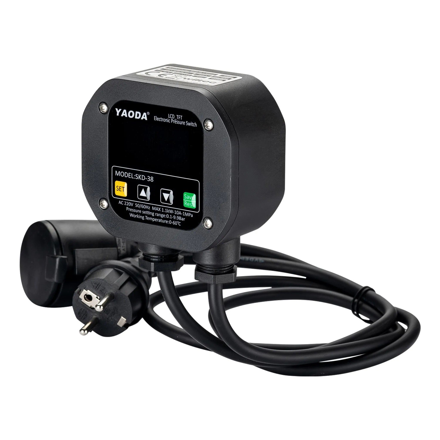 Wiltec Elektronischer Druckschalter Hauswasserwerk Pumpe Wasserdruckschalter