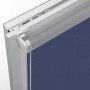 Gardinia EasyFix Thermo Rollo, blau, 120x150cm, energiesparend, ohne Bohren.