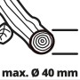 Symbolbild: Ast mit max. 40 mm Durchmesser für Einhell Elektro-Messerhäcksler.