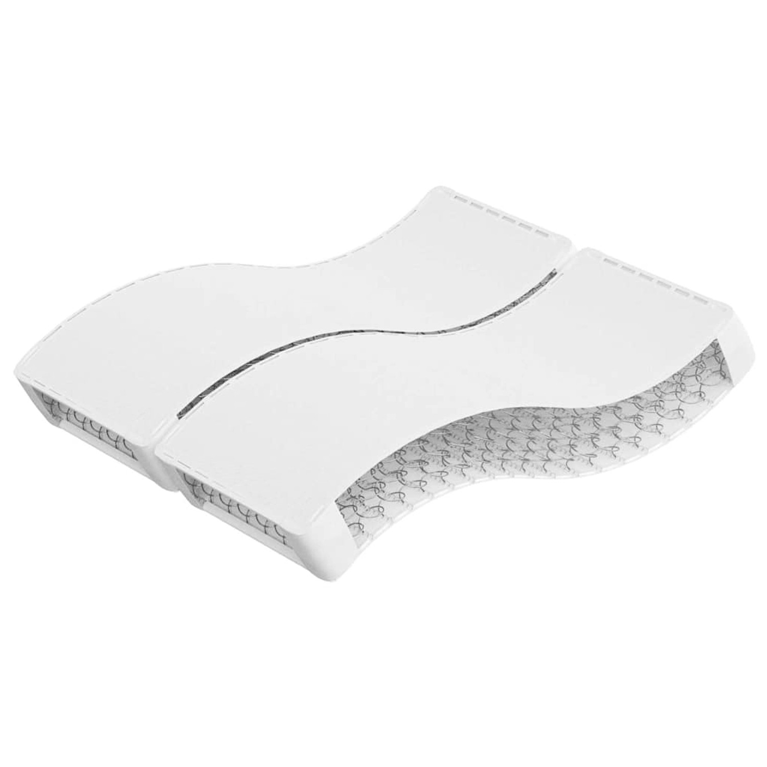 vidaXL Matratze Bonnell-Federkern Mittel 140x190 cm 3206385 günstig online kaufen