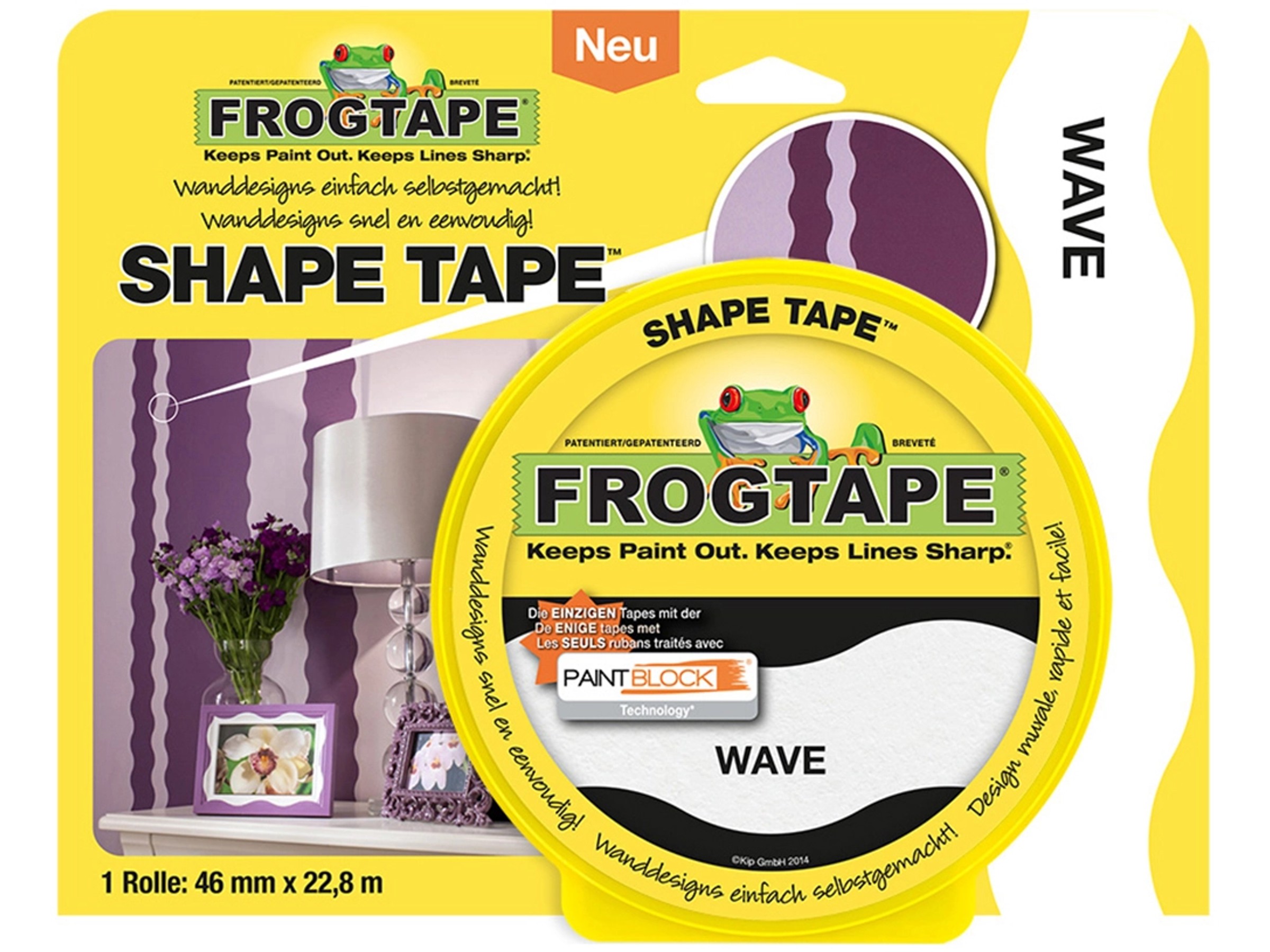 Frogtape Shape Tape Wave 46 mm x 22,8 m kaufen bei OBI