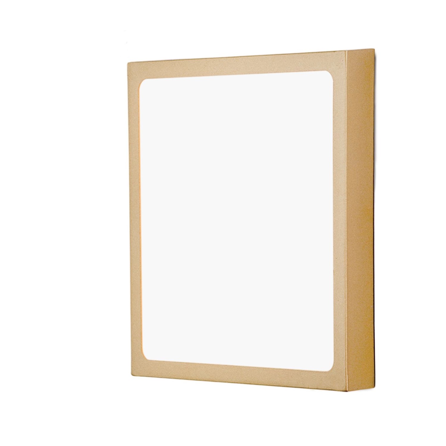 Orion Leuchten LED Deckenleuchte Lero 23 x 23 cm Gold 3000K 2100lm günstig online kaufen