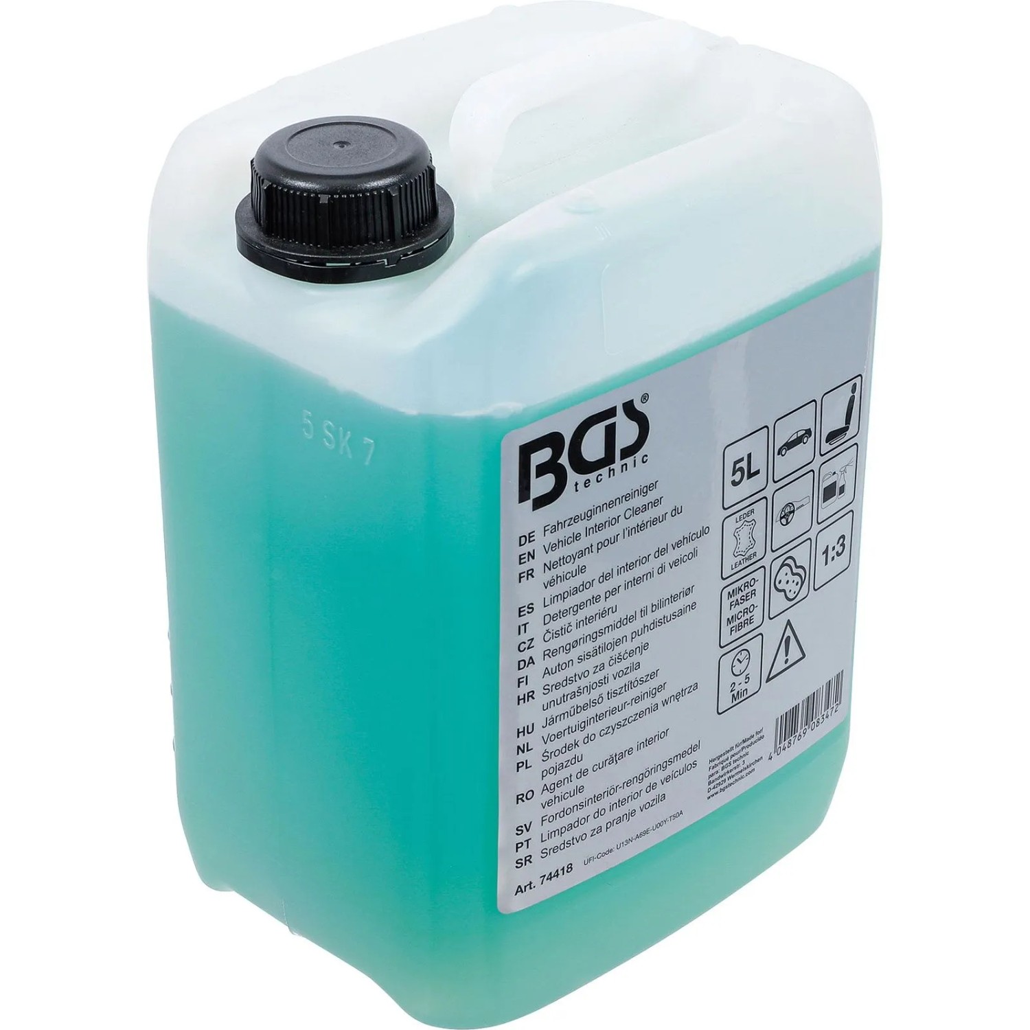 BGS Fahrzeuginnenreiniger 5 L 74418