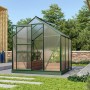 Vitavia Gewächshaus Venus 3800 Smaragd mit Zubehör im Garten.