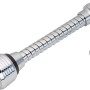 Verchromter Wassersparer mit Schlauch (150mm) für Mischdüsen, flexibel und schwenkbar.