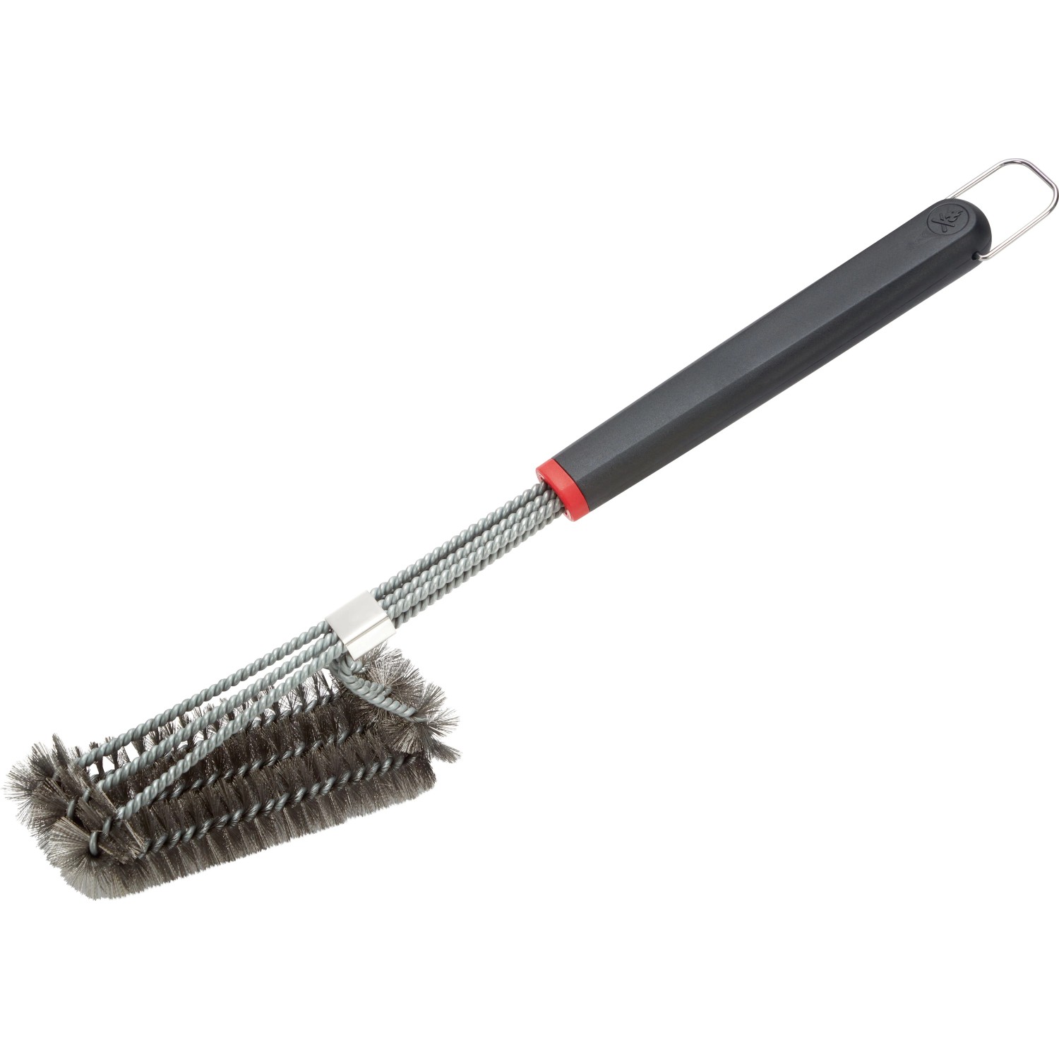 Jamestown-Grill Grillbürste mit 3-fach Bürstenkopf