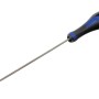 LUX Feile für Sägeketten, 4,5 mm, mit ergonomischem Griff zum Schärfen von Kettensägen.