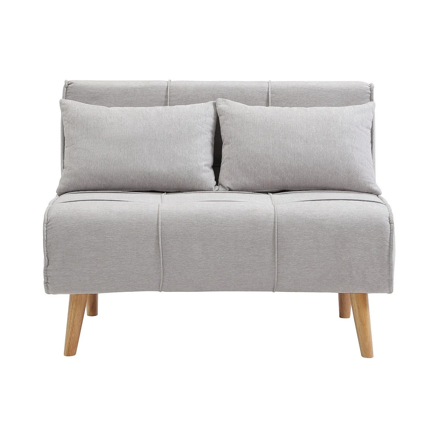 Vente-unique Schlafsessel Chila Hellgrau 110 cm