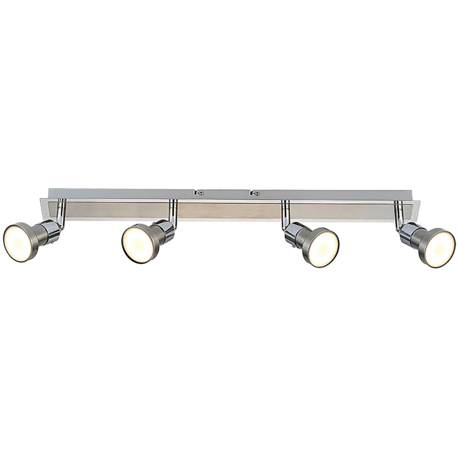 Näve LED-Spot 4er Motril Chrom-Metall blank