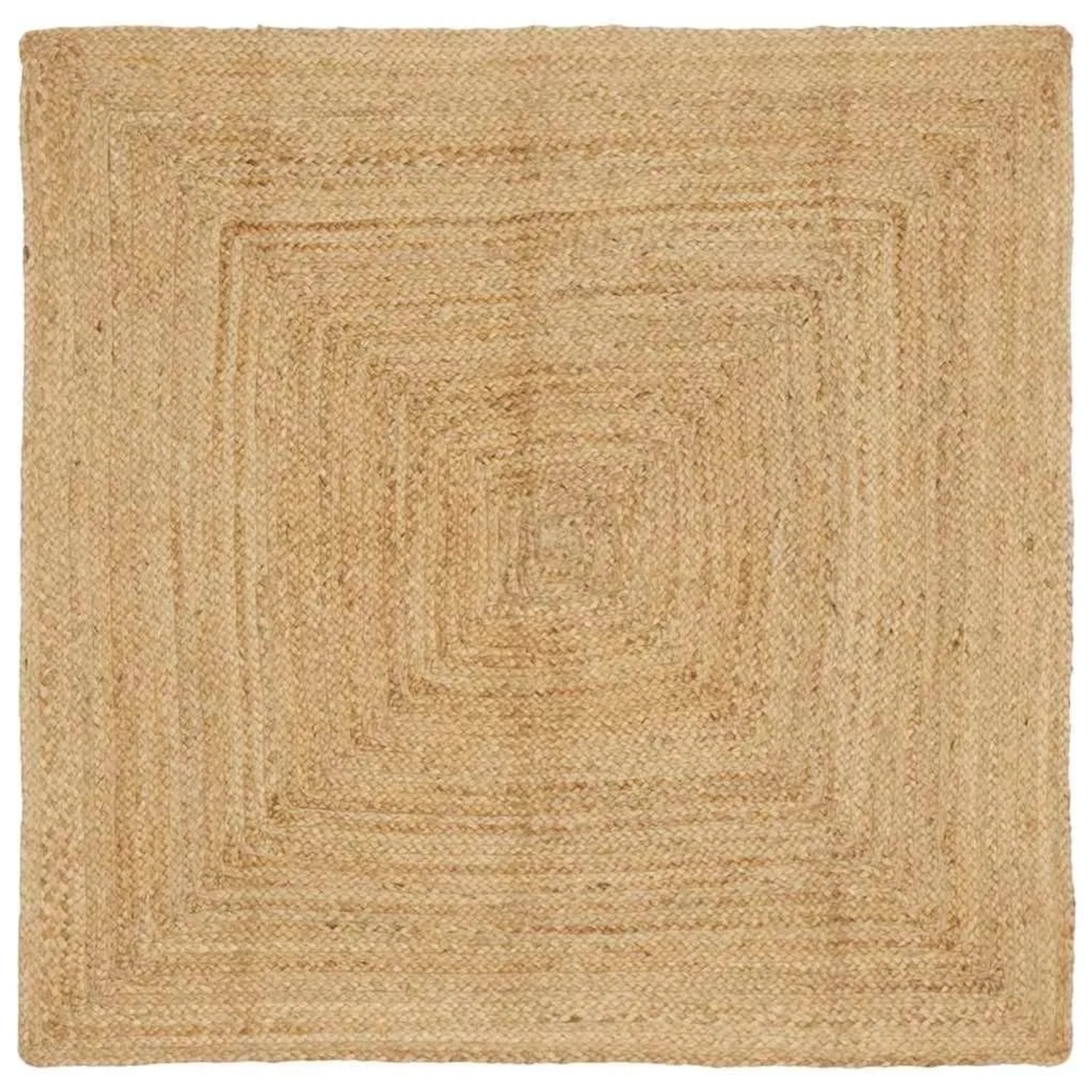 vidaXL Bereichsteppich Beige 120 x 120 cm Jute 42010394 günstig online kaufen