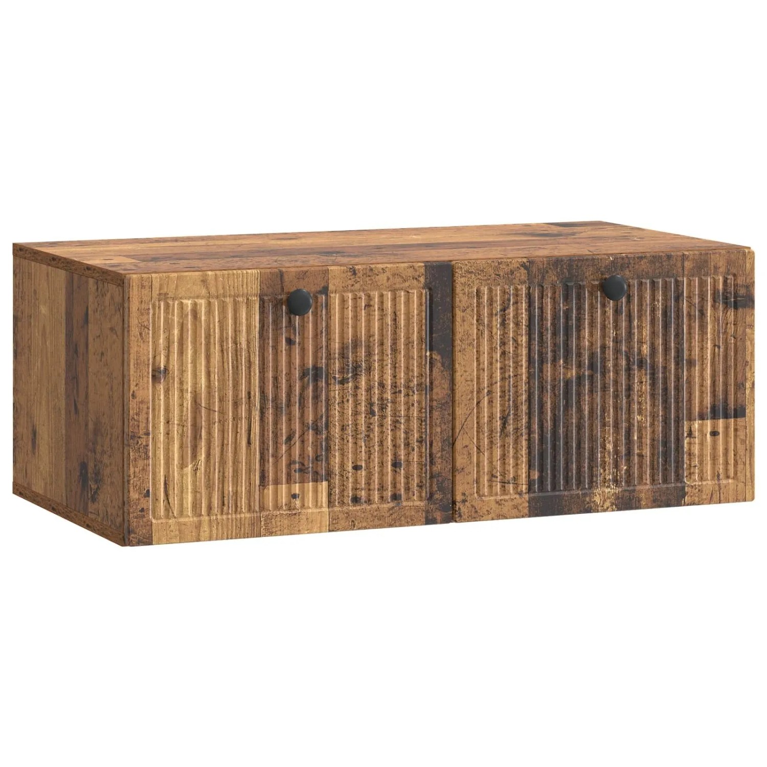 vidaXL Wandmontierter TV-Schrank Altholz 78,5 x 41 x 30 cm 898013