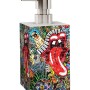 Sanilo Seifenspender mit Graffiti-Design, Teil des Badezimmer Sets.