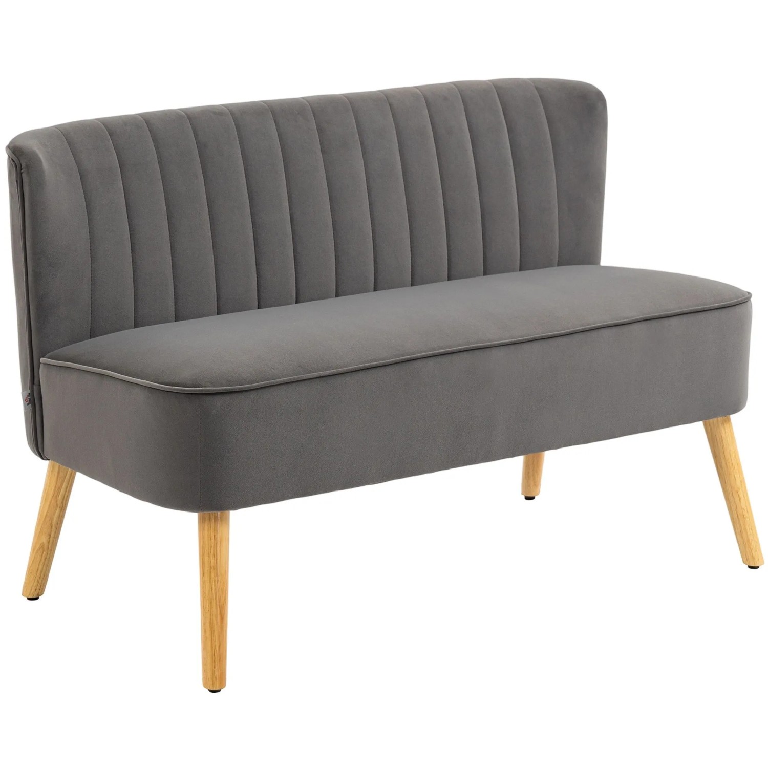 HOMCOM-Sofa-117cm x 56,5cm x 77cm