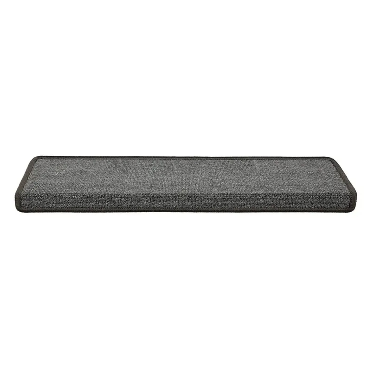 Dunkelgraue, rechteckige Karat Stufenmatte London, selbstklebend, 23,5x65 cm.