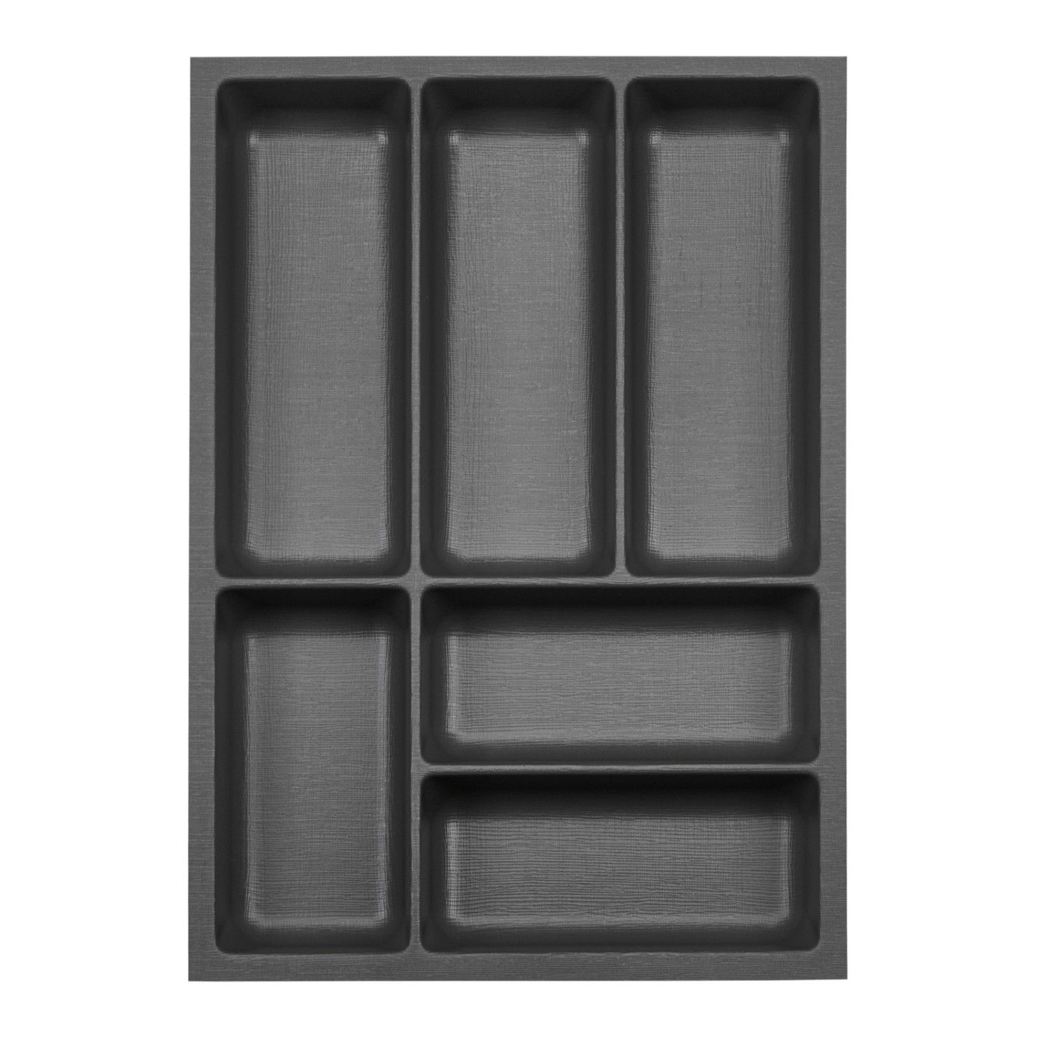 SOTECH ORGA-BOX-3 Besteckeinsätze Tiefe 473 mm Höhe 50,5 mm Anthrazit Schub günstig online kaufen