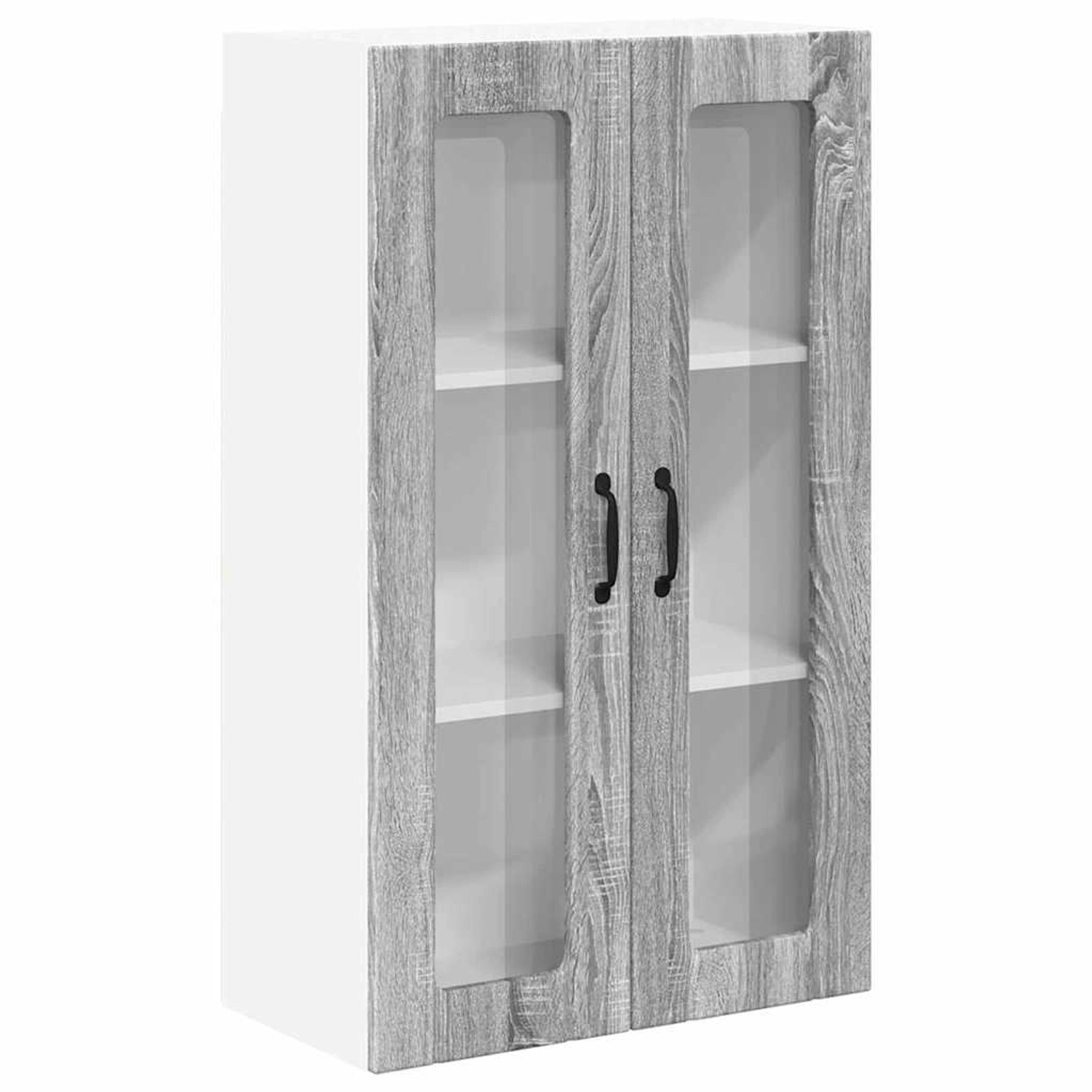 vidaXL Küchenwandschrank Graues Sonoma 60 x 31 x 100 cm Holzwerkstoff 88518 günstig online kaufen