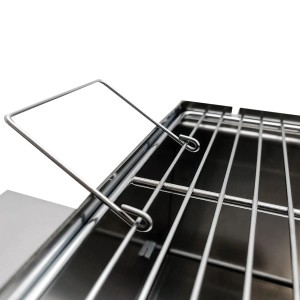 Grillpeter Mangal Izmir Steckmangal 2 mm Edelstahl Schaschlikgrill