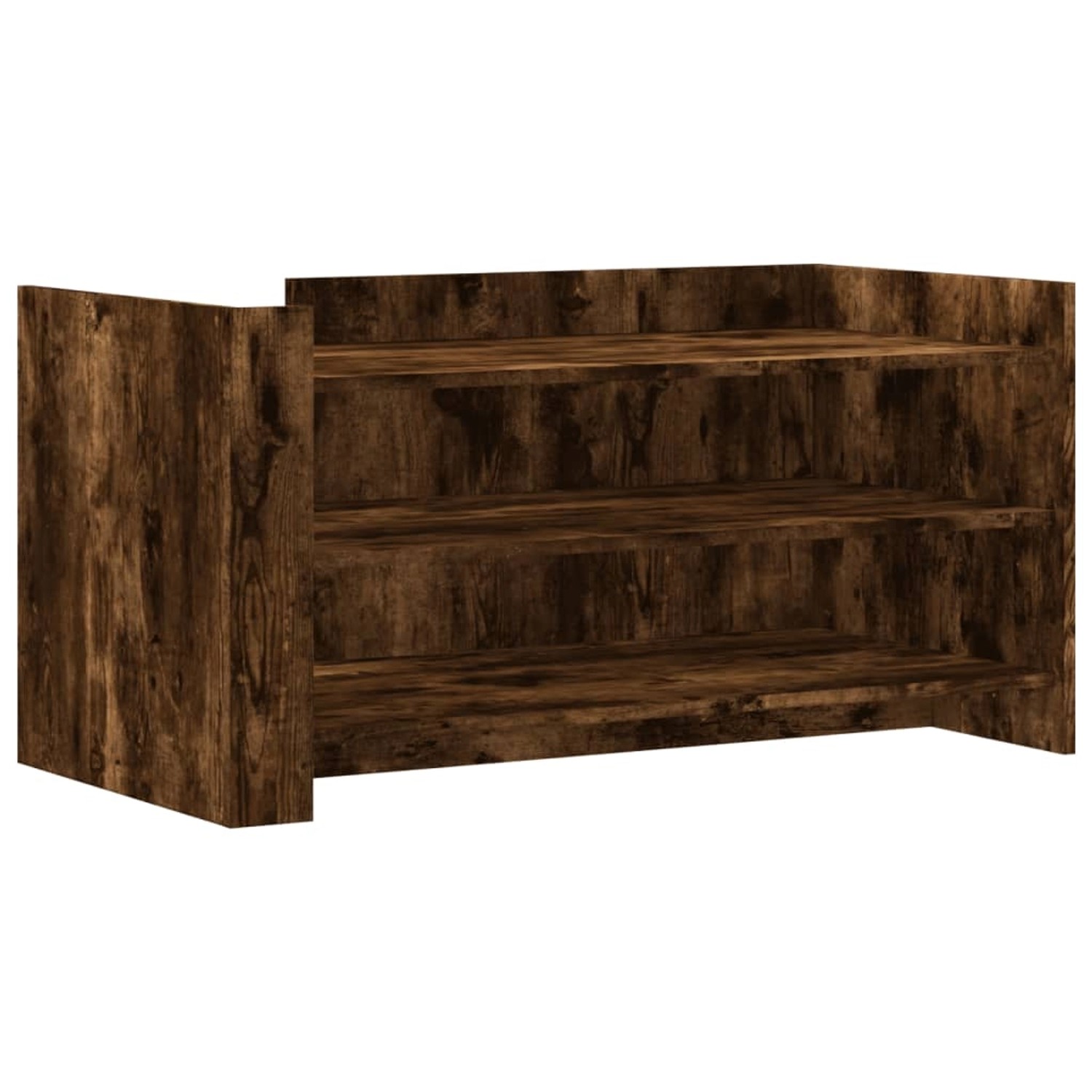 vidaXL Couchtisch Räuchereiche 100x50x50 cm Holzwerkstoff 848350 günstig online kaufen