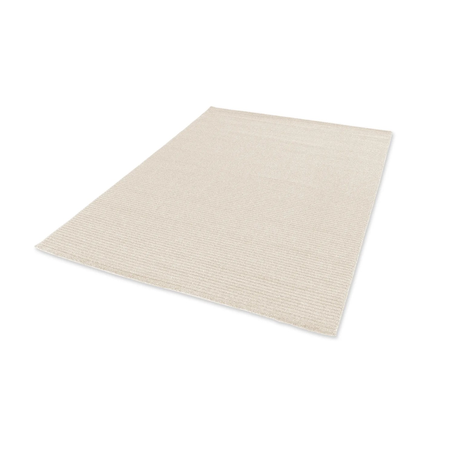 Schöner Wohnen Teppich Pure Design Streifen 133 cm x 190 cm Creme