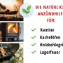 Valo Anzünder 1kg: Natürliche Anzündhilfe für Kamin, Grill & Lagerfeuer.