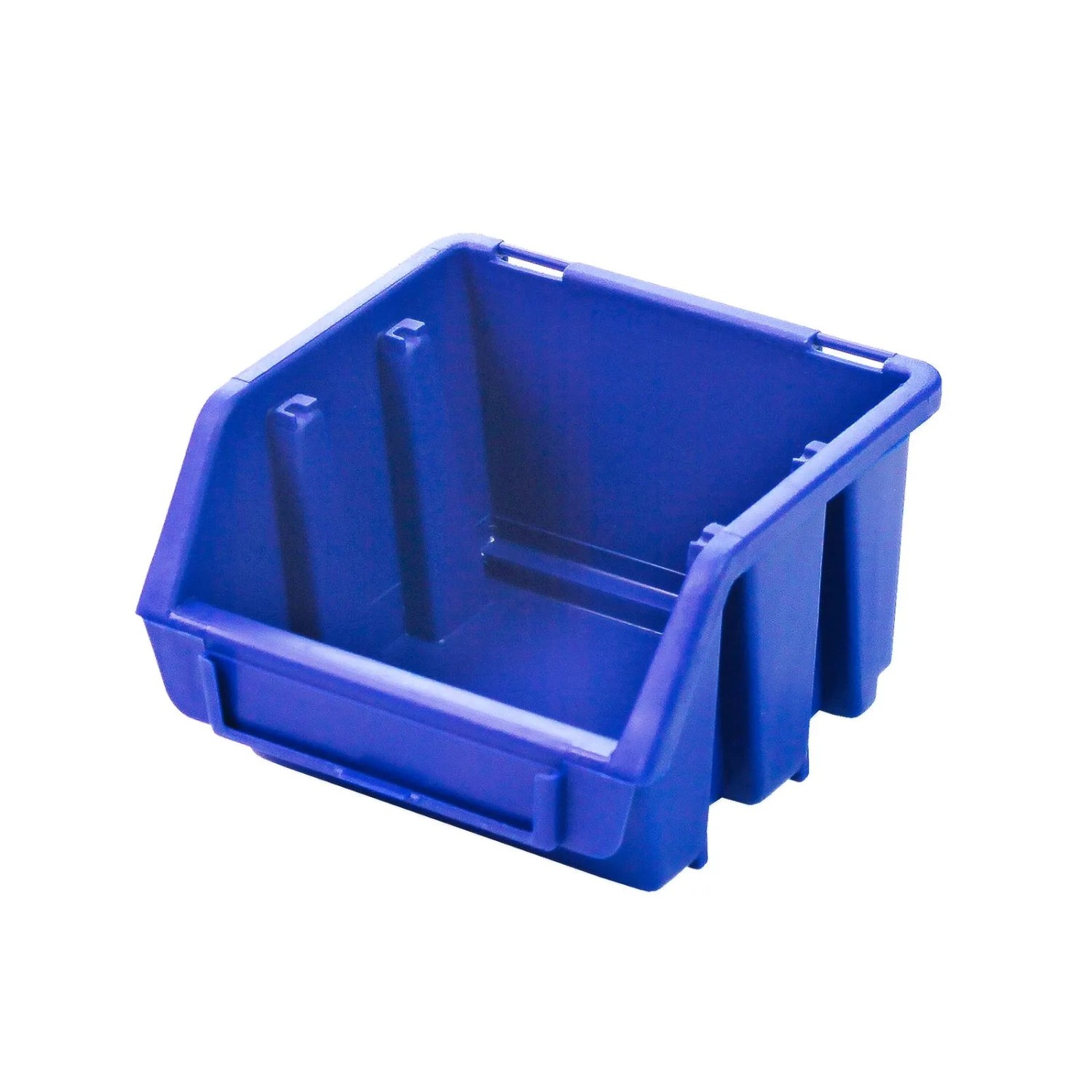 PROREGAL Sichtlagerbox 1 HxBxT 7,5x11,6x11,2cm Polypropylen Blau