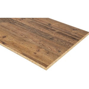 Egger DecoWall Handmuster: Wandpaneel Namur Fichte Natur, Holzdekor für Innenräume.