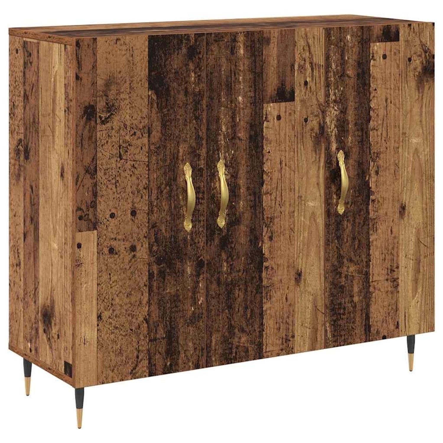 vidaXL Sideboard Braun 90 x 34 x 80 cm Holzwerkstoff 879579 günstig online kaufen