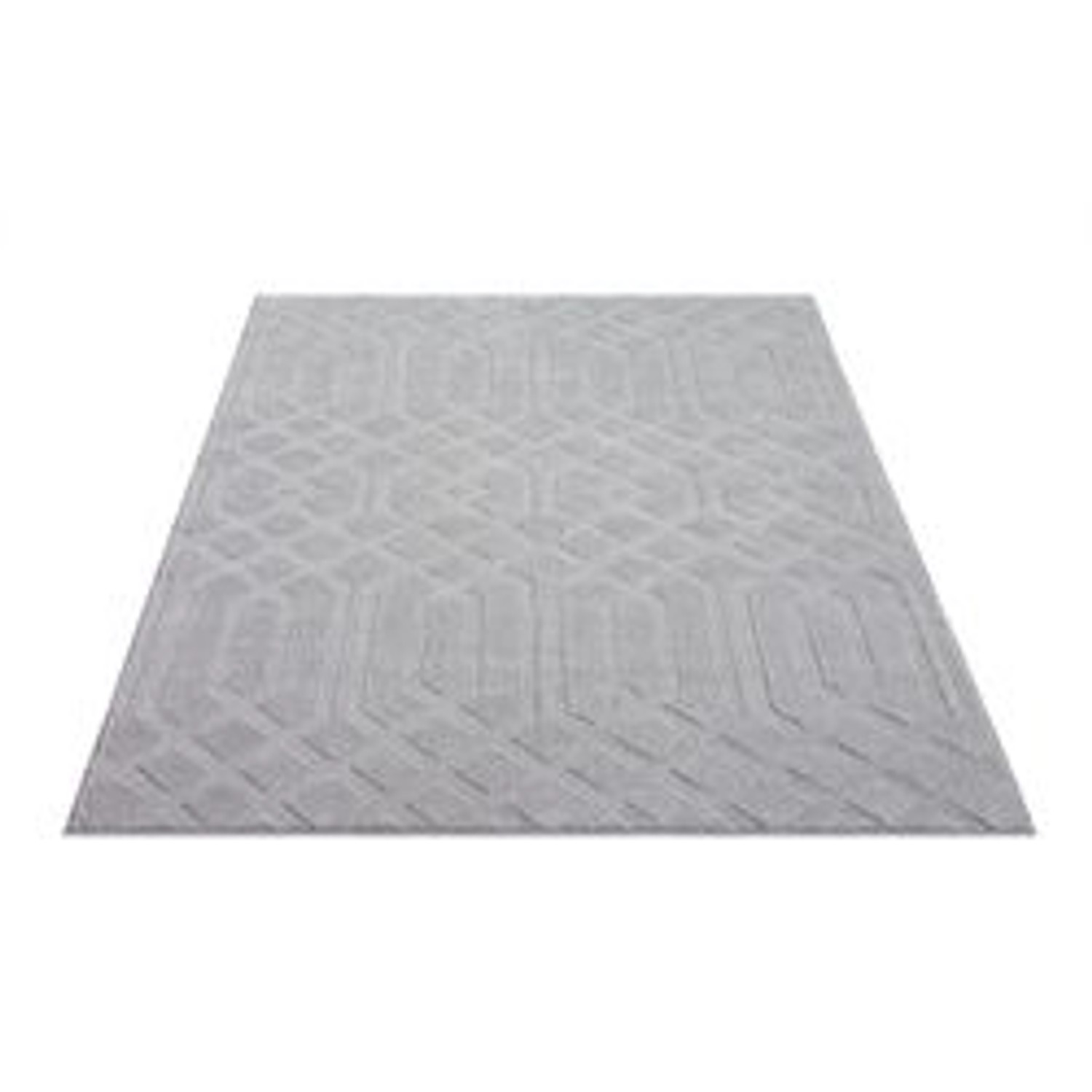 payé Teppich Esso 38 Hochflor 120x170 cm Grau günstig online kaufen