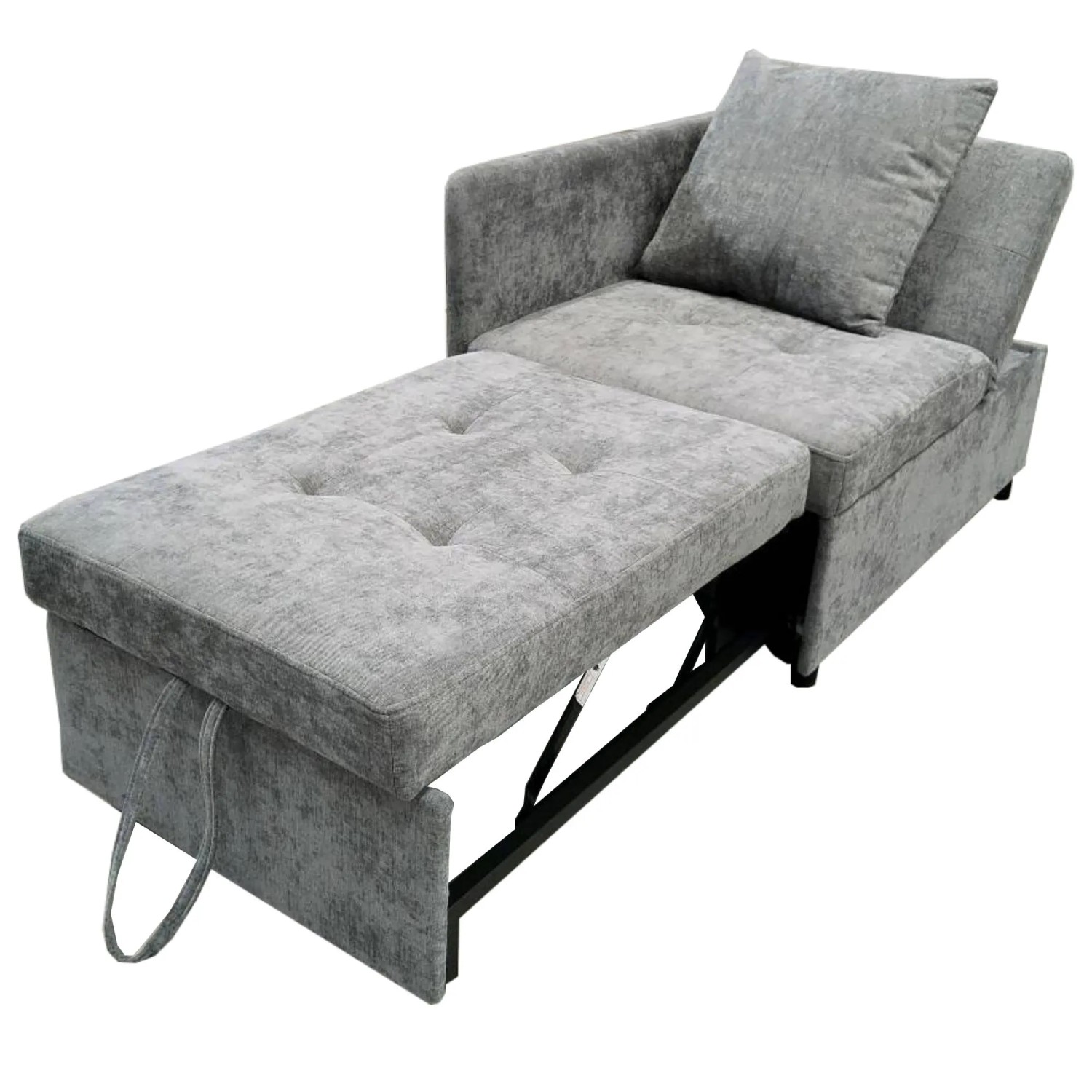 Merax Schlafsofa 3in1 Leinen Verstellbare Rückenlehne