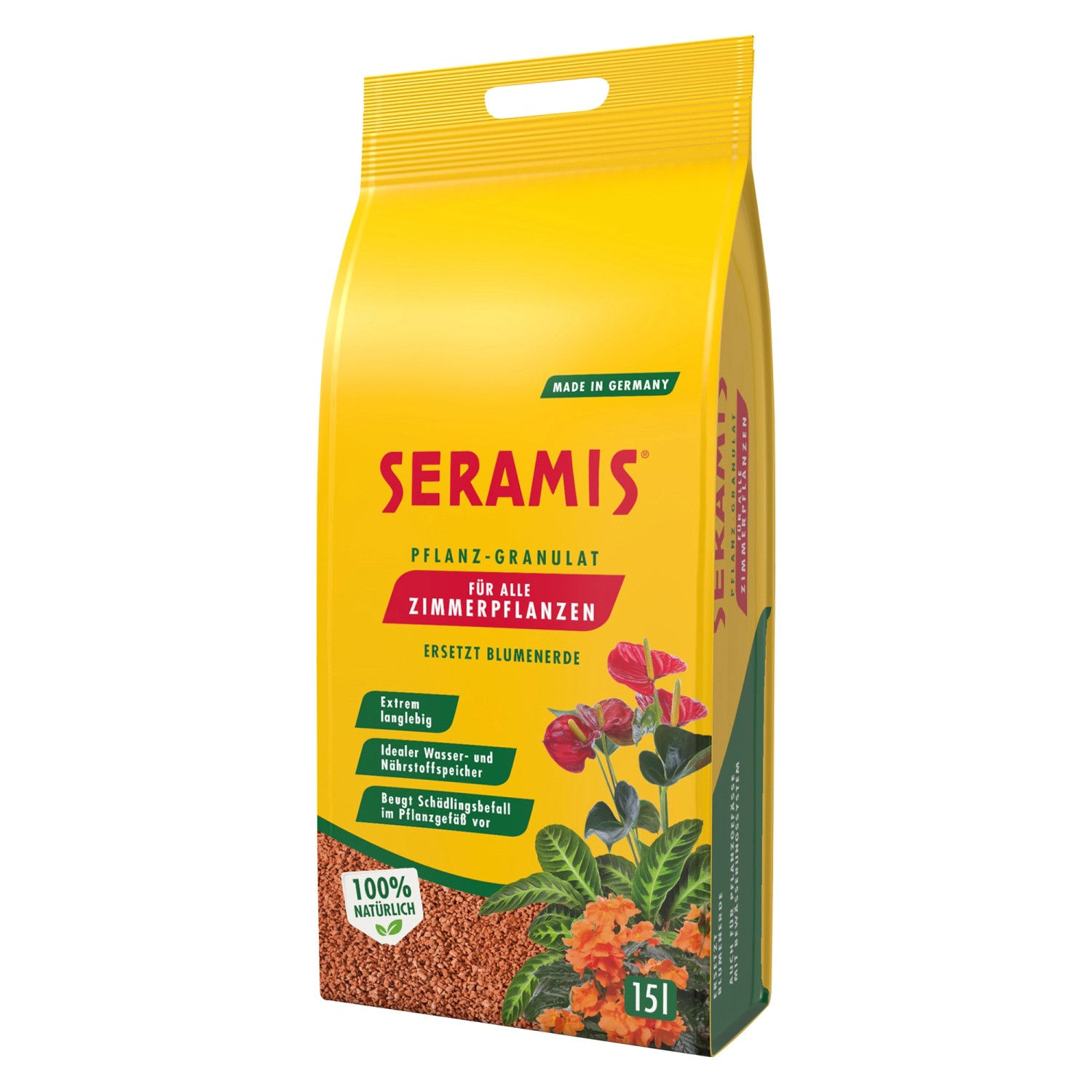 Seramis Pflanzgranulat für Zimmerpflanzen 15 l
