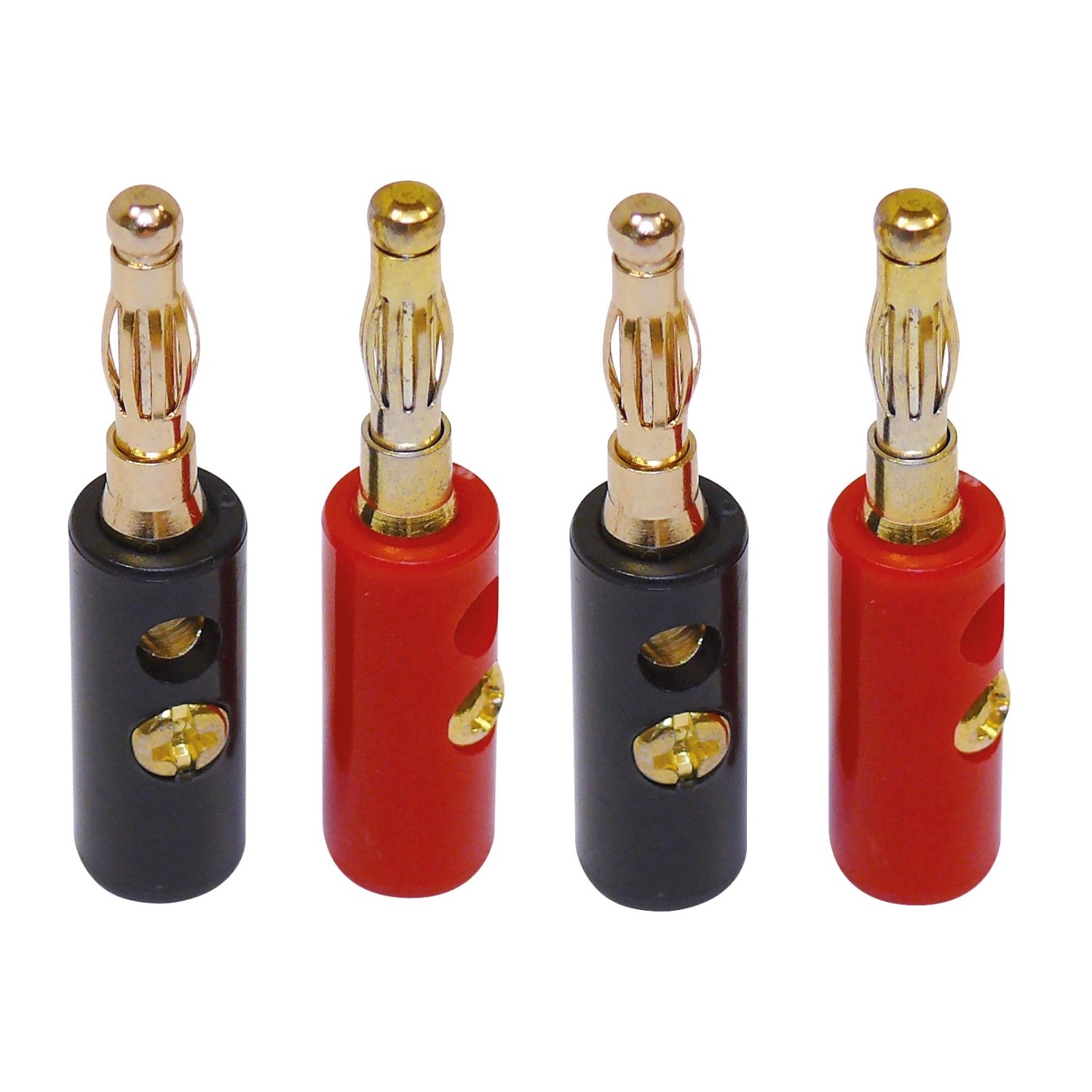 Thumbnail - Dynavox Bananenstecker Kunststoff 4 Stück