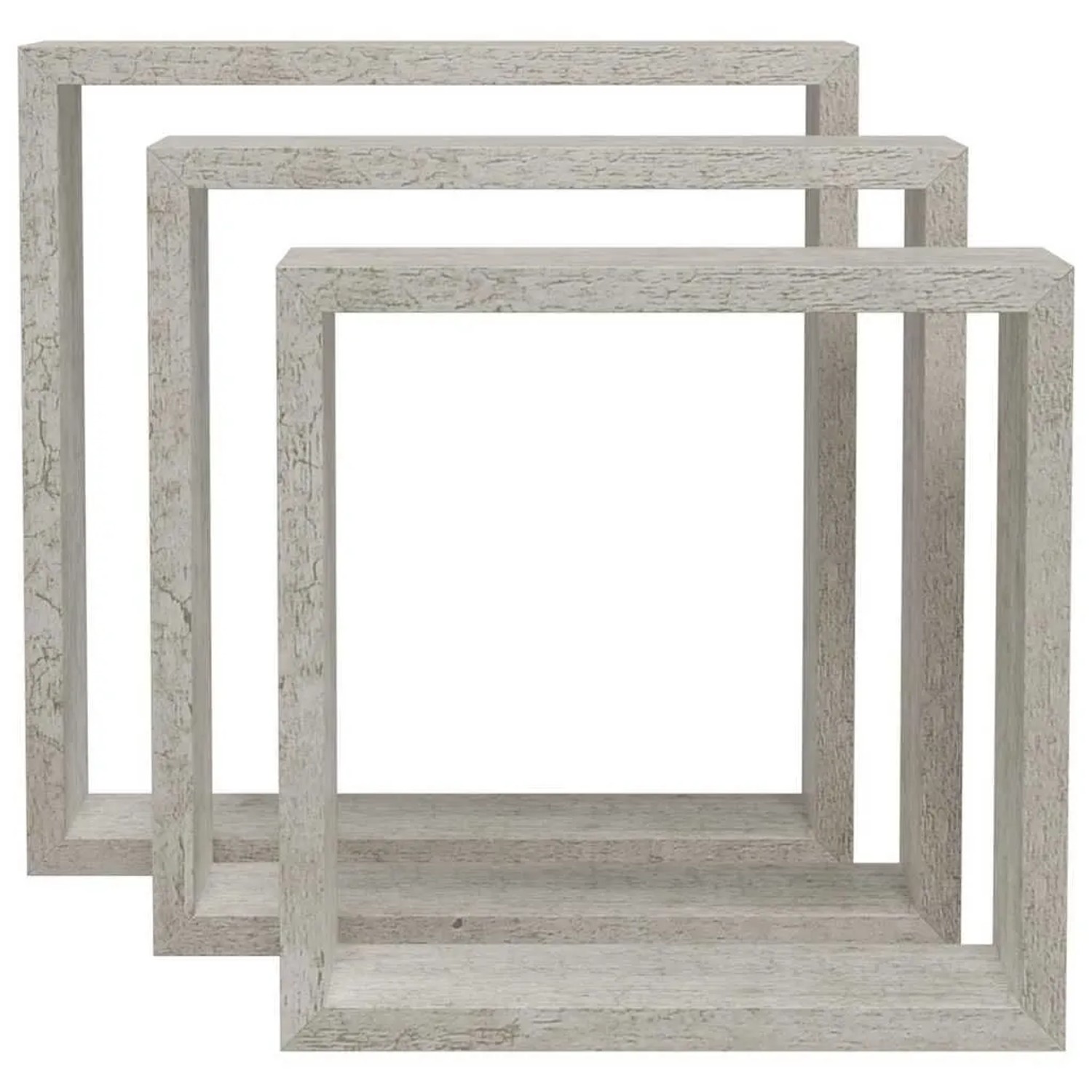 vidaXL Würfelregale 3 Stk Betongrau 326721_4