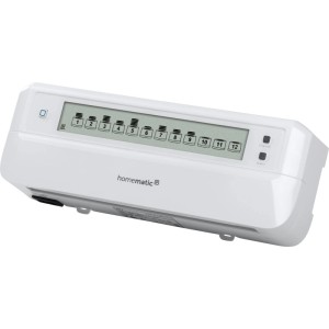 Homematic IP Fußbodenheizungsaktor 12-fach Motor zur Steuerung von bis zu 12 Heizkreisen.