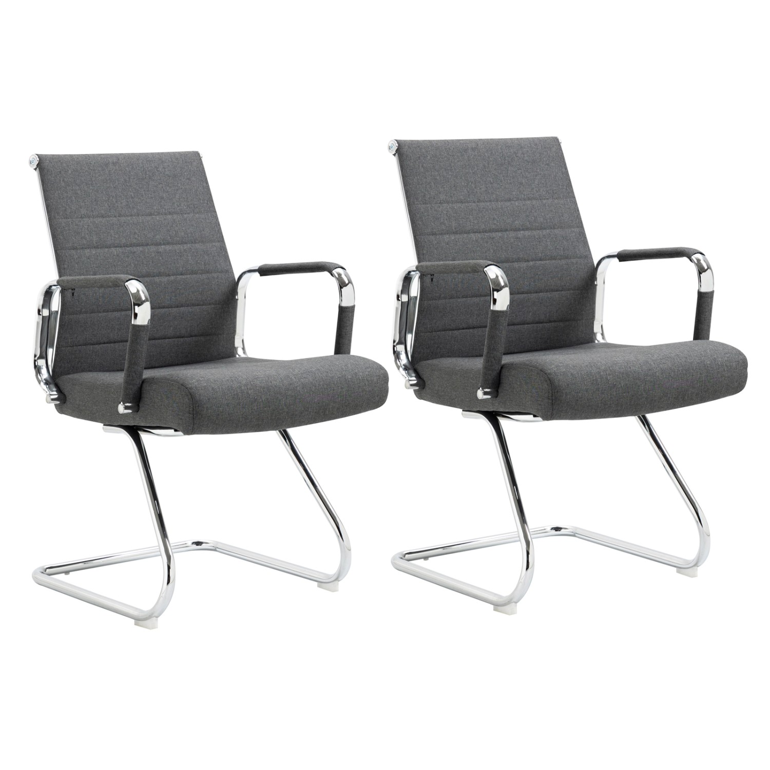 Svita Office Comfort 2er Set Besucherstuhl Freischwinger Mit Armlehne LB St günstig online kaufen