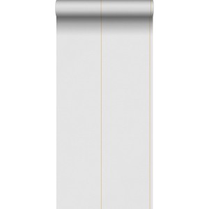 Sanders & Sanders Tapete Streifen Gelb und Grau 53 cm x 10.05 m