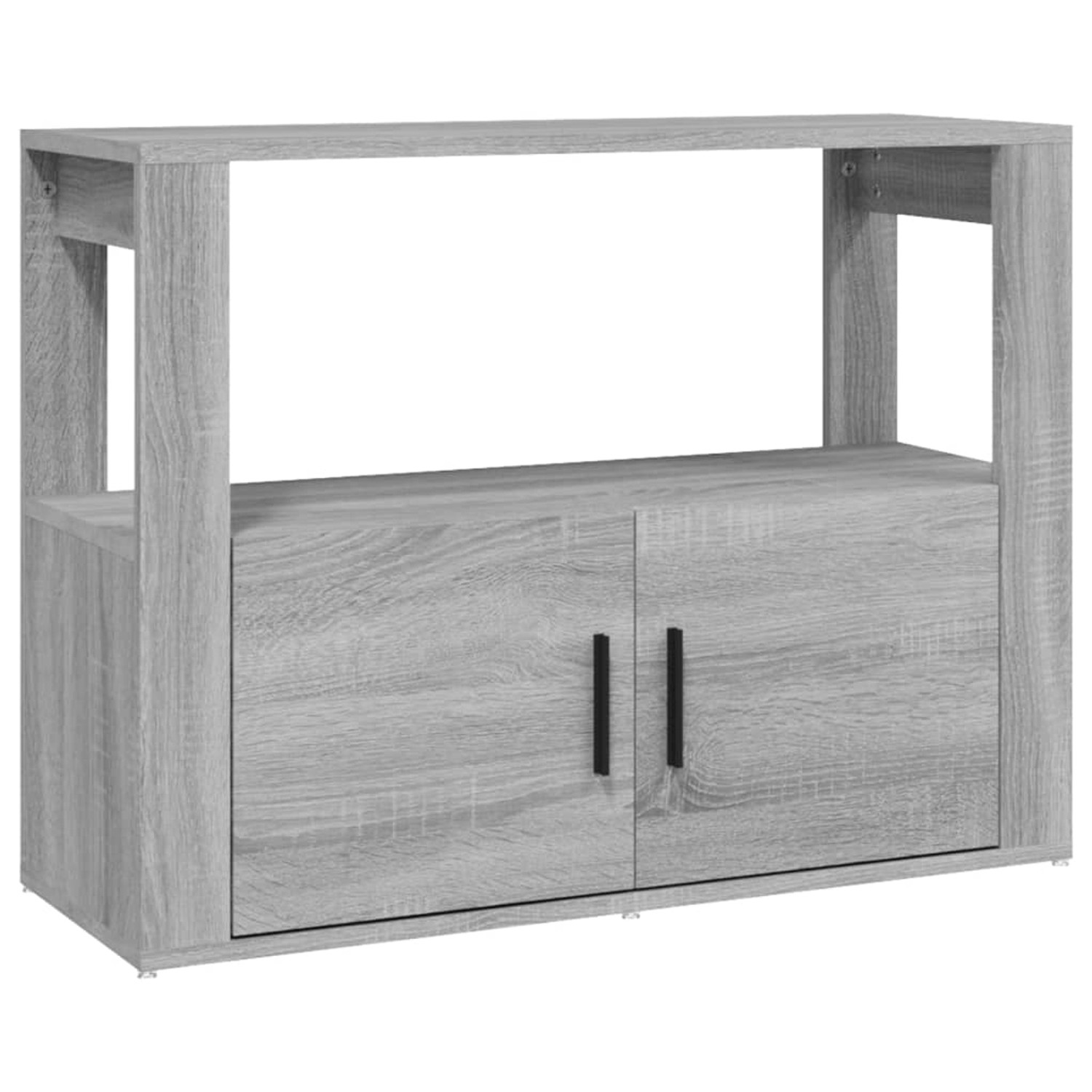 vidaXL Sideboard Grau Sonoma 80x30x60 cm Holzwerkstoff 819458