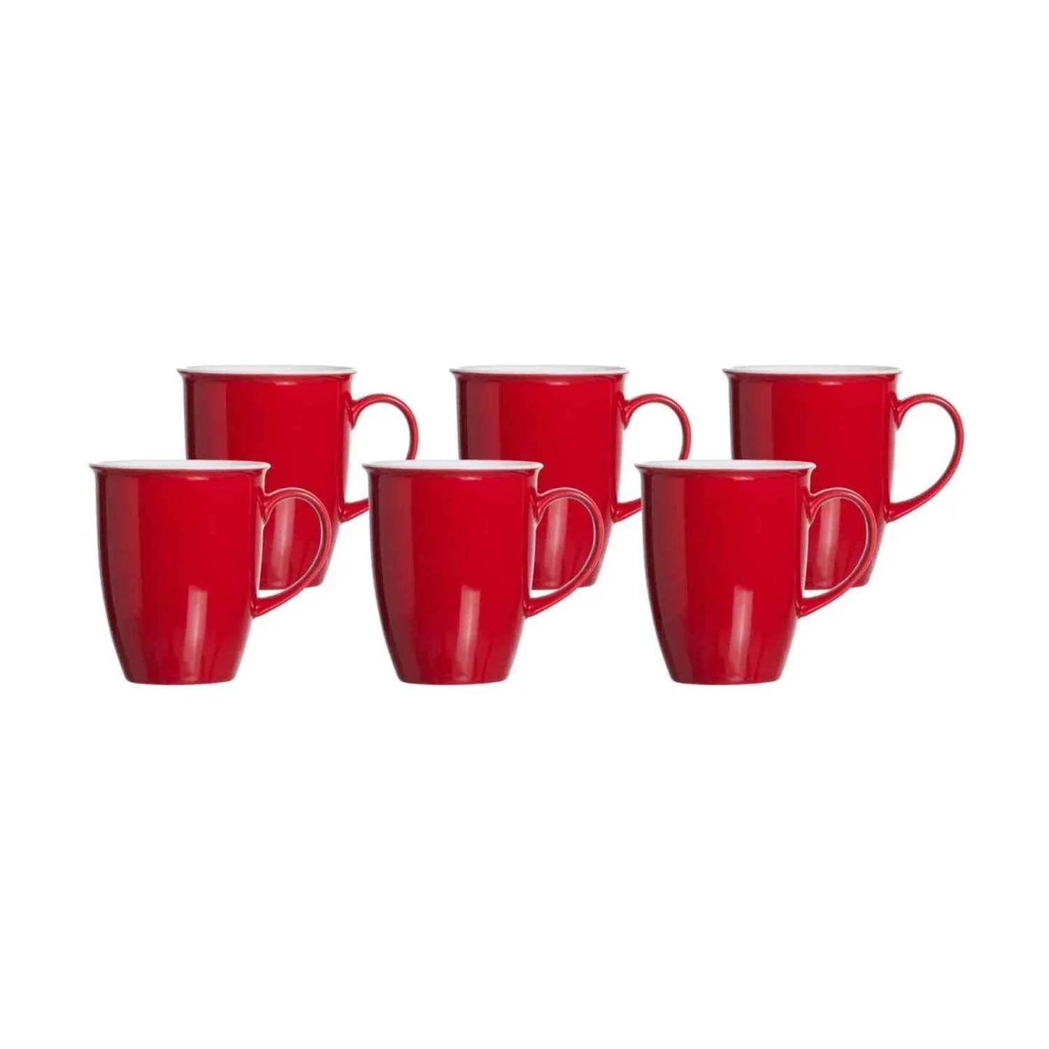 Ritzenhoff & Breker DOPPIO Kaffeebecher 320 ml 6er Set Rot