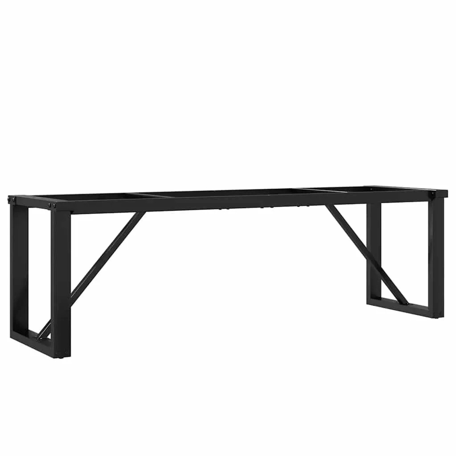 vidaXL Couchtisch-Gestell in O-Form 140x30x43 cm Stahl 357878