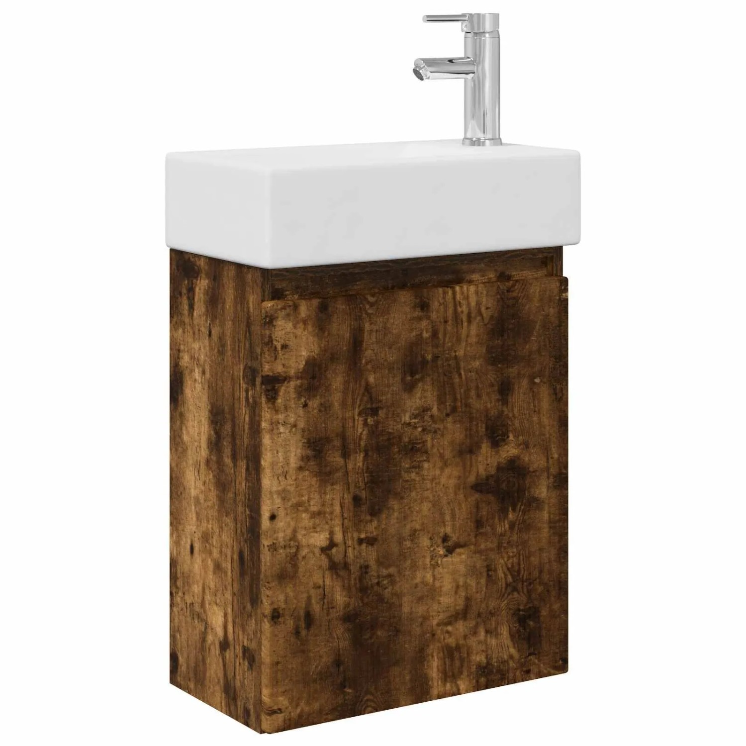 vidaXL Badezimmer Waschtischunterschrank mit Wasserhahn 889456